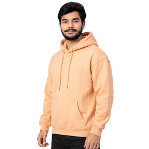 Factory Direct custom men hoodies custom boxy fit <b>hoodie</b> embroidered logo independent clothing brand hoodies - Product Image 1