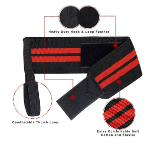 Adjustable Non-Slip Wrist Support <b>Strap</b> Hook Loop Closure Basic Protection Weight Lifting Strength Training Unisex Palm Guard - Product Image 5