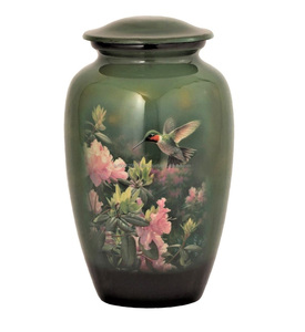 Wholesale Custom Design Aluminium Cremation Urn <b>for</b> Human & Pets <b>Ashes</b> Metal 10" Cremation urns Supplier & <b>Keepsake</b> Urns - Product Image 4
