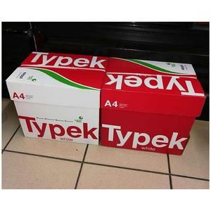 Papier copieur A4 Typek sans marque, haute blancheur, faible teneur en poussière, pour impression rapide et copieurs haute vitesse - Product Image 1