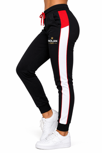 ชุดเซ็ตแทรคสูทลูกไม้สไตล์สตรีทแวร์พร้อมโลโก้สั่งทำสำหรับผู้หญิง ปี 2026 สินค้าขายดี ขายส่งเสื้อผ้ากีฬา - Product Image 4