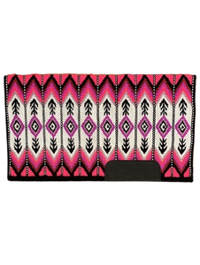 Manta de lana hecha a mano para equitación western, almohadilla para silla de montar para caballos de rancho, aventuras en senderos, espectáculos ecuestres y entrenamiento. - Product Image 3