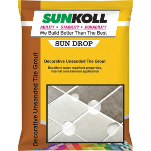 SUNDROP - Rejilla decorativa para azulejos, repelente al agua, duradera, para juntas de cerámica y piedra, para interiores y exteriores. - Product Image 1