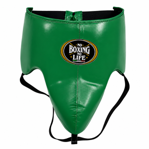 ROCKRUSH INDUSTRY RRI-GG-02 Protège-entrejambe en cuir blanc durable personnalisé pour le kickboxing, les arts martiaux et l'entraînement, toutes tailles - Product Image 1