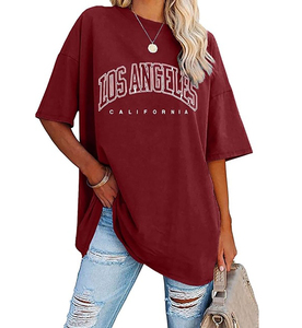 T-shirt Amalli blanc 100 % coton pour femme, avec logo, tricoté uni, coupe classique, col rond, manches courtes, respirant, anti-boulochage - Product Image 6