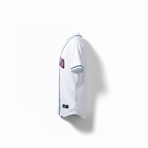 Conjunto de Uniforme de Béisbol Styliro para Hombre, Jersey Blanco de Manga Corta y Pantalones con Logotipo Bordado, Corte Regular, para Todas las Temporadas - Product Image 4