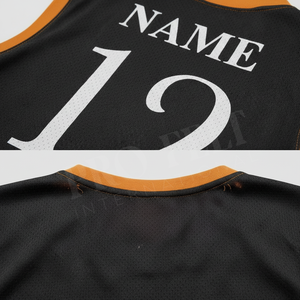 Custom Made High Quality Polyester Basketball Jersey and Shorts Set Athletic Sportswear Uniform Professional and Amateur Team - Product Image 4