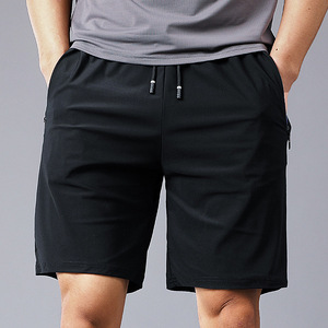 Summer High Quality Cool Ice Silk Quick Drying <b>Stretch</b> Men's Running <b>Shorts</b> Sweat Workout <b>Shorts</b> - Product Image 2