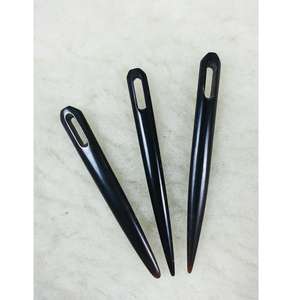 Aiguille à coudre artisanale en corne écologique, inspirée de la créativité intemporelle, de haute qualité, forme naturelle, pour décoration de mariage ou cadeau - Product Image 6