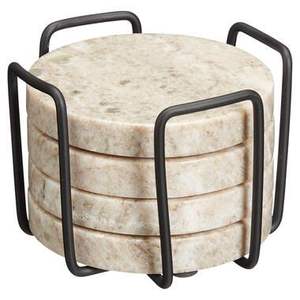 Meilleurs sous-verres en bois d'acacia naturel faits à la main avec résine, résistants à la chaleur, design moderne, ensemble de sous-verres pour boissons, protection de table - Product Image 6