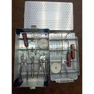 Juego de Instrumentos Médicos para Alambres K, Kit Quirúrgico Ortopédico, Juego de Instrumentos para Alambres K, Instrumentos de Precisión de Acero Inoxidable - Product Image 1