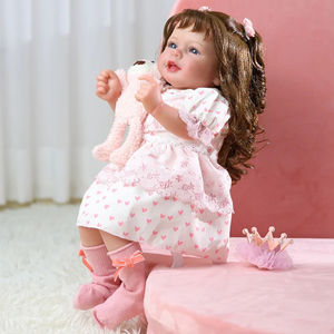 Babeside 50cm souriant Reborn bébé Emilia 20 ''princesse enfant en bas âge fille Reborn poupées - Product Image 6