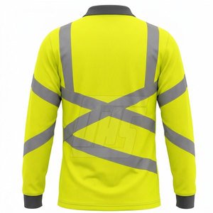 Camisas Polo de Manga Larga para Hombre, Uniformes de Trabajo, Camisas Transpirables con Cuello, Ropa de Trabajo para Construcción, Servicio y Trabajos al Aire Libre - Product Image 2