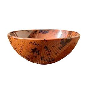 Material de piedras preciosas de alta calidad, cuenco de obsidiana de caoba, producto de piedra Natural, cuenco de cristal curativo de piedras preciosas para Decoración - Product Image 6