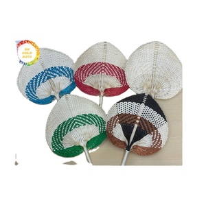Ventilador de mano de madera de bambú ecológico, ventilador plegable hecho a mano, artesanía decorativa, venta al por mayor, Exportación de fábrica de Vietnam lista - Product Image 6