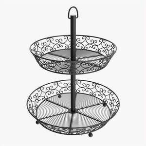Canasta de Flores Rectangular Moderna de Hierro Forjado con Estante de Almacenamiento Multifuncional de Alambre de Hierro para Uso en la Cocina - Product Image 5