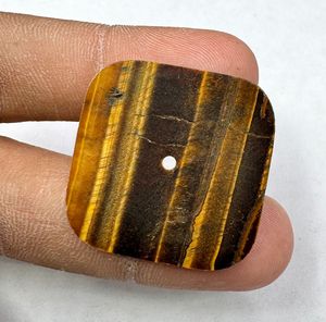 Esfera de Reloj K Gems con Movimiento NH35, Piedra de Ojo de Tigre Natural Marrón/Negro, Disco de 28.50mm, 1mm de Grosor, Fabricación Clásica y Elegante 1849w - Product Image 6