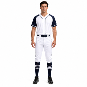 <b>baseball</b> uniform stylish and durable custom designs for sports and casual wear premium quality breathable fabric all sizes avail - Product Image 1