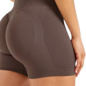 Shorts Deportivos Sin Costuras para Mujer, Cintura Alta, Elásticos, para Yoga, Gimnasio, Correr, Transpirables y Cómodos - Product Image 4