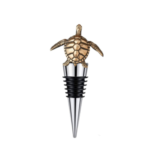 Luxury Gold Deer Head Wine <b>Bottle</b> <b>Stopper</b> Metal Stag Animal Head <b>Bottle</b> Plug with Food Grade Seal for Barware Gifts Wholesale - Product Image 2