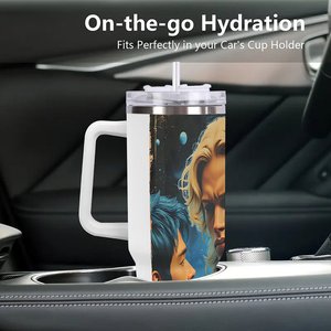 Vaso Térmico de Acero Inoxidable de 40 oz, Personalizado, para Viajes, Retiros Corporativos y Reuniones Fuera de la Empresa - Product Image 3