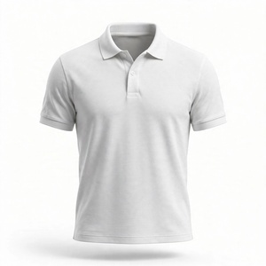 เสื้อเชิ้ตผู้ชายพรีเมียมสีพื้น เนื้อผ้านุ่ม ดีไซน์ทันสมัย สวมใส่สบาย ผ้าถัก ป้องกันการเป็นขุย แขนสั้น มีกระเป๋า BD - Product Image 1