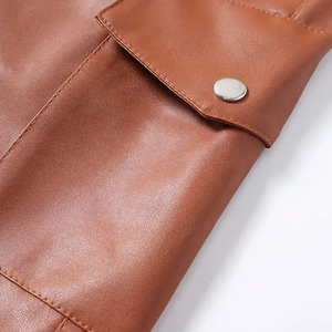 Vêtement pour homme en toile écologique de qualité supérieure, couleur unie, coupe ample ajustable, extensible, style streetwear, entièrement personnalisable - Product Image 4