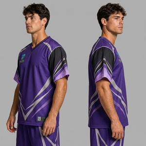 Maillot de lacrosse athlétique, matériau léger et respirant, technologie de séchage rapide, construction flexible, coutures durables - Product Image 5
