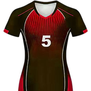 Uniforme de Voleibol Personalizado Multicolor, Diseño de Cuello Redondo, Disponible a Precio Razonable con OEM - Product Image 3