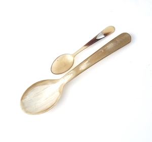 Ensemble de cuillères en corne émaillée de qualité supérieure, couverts en corne véritable faits à la main en Inde pour les hôtels, les restaurants et la cuisine domestique - Product Image 5