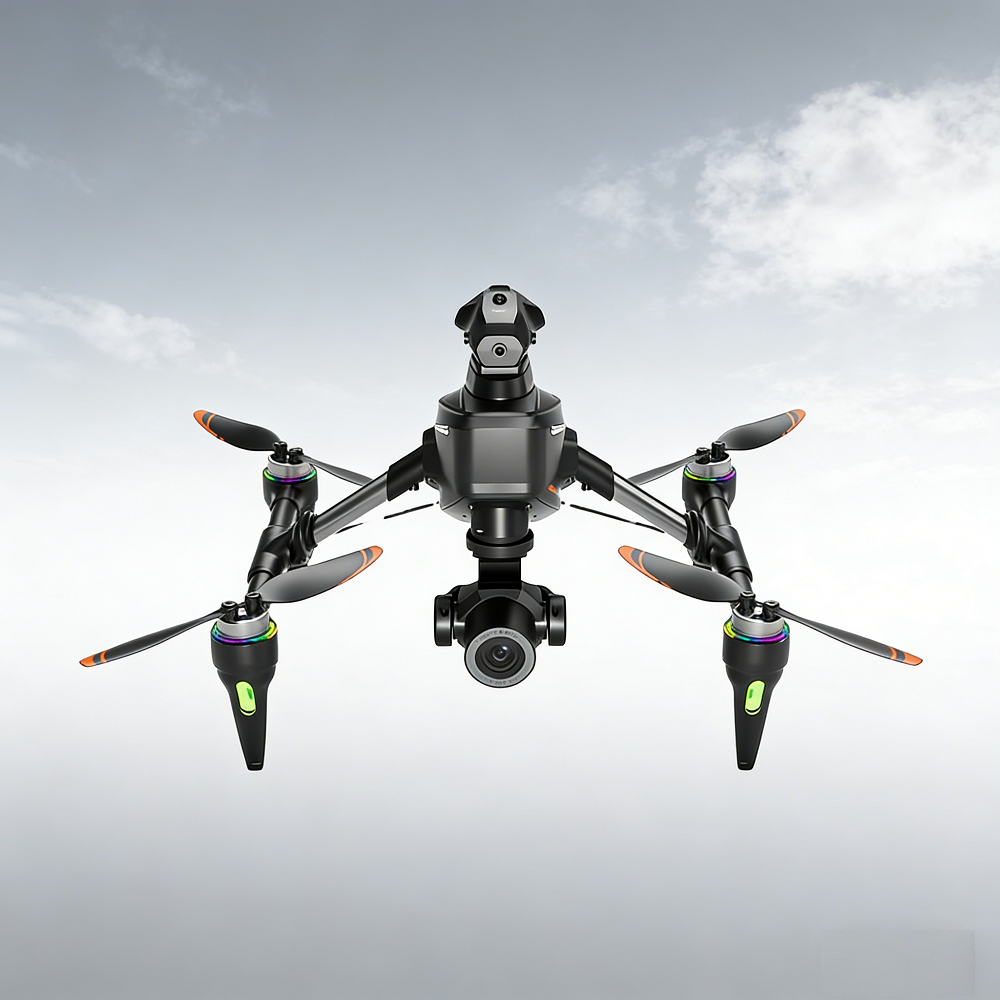 Rc Mini Drones for Kids with 4K Camera and Easy Remote Control for Safe Outdoor Flying Fun and Practice