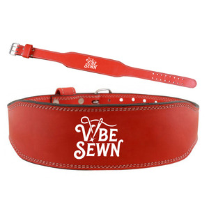 Ceinture de musculation à boucle réglable avec logo personnalisé, ceinture de powerlifting pour la salle de sport et l'entraînement en force - Product Image 1