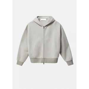 Sudadera con capucha y cremallera de alta calidad, gruesa y resistente, para hombre, servicio OEM, uso diario, unisex, cálida, para adolescentes y adultos. - Product Image 1