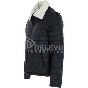 Chaqueta de Invierno Ecológica para Hombre de Alta Calidad al por Mayor, Chaqueta Acolchada con Materiales Reciclados, Ropa Exterior Cálida y Acolchada - Product Image 3