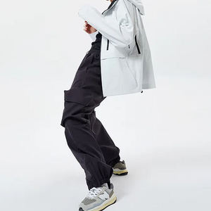 Pantalones de Esquí Impermeables para Hombre y Mujer, Pantalones de Snowboard Térmicos de Cintura Alta, Resistentes al Viento, Transpirables, para Deportes de Invierno, Montaña y Nieve - Product Image 2