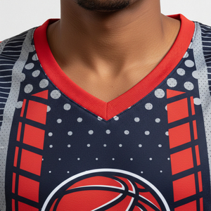 Camiseta de Baloncesto Reversible para Hombre, Diseño de Uniforme Mexicano, Color Negro y Dorado, Producto Deportivo Nuevo, Uniformes Sublimados - Product Image 4