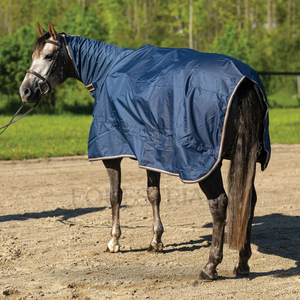 Couverture d'extérieur imperméable pour cheval, personnalisée, avec cache-cou, pour l'hiver, l'extérieur et l'écurie - Product Image 4
