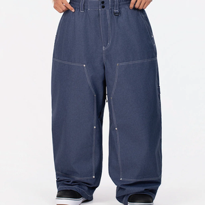 Custom Logo Cargo Baggy Snow <b>Ski</b> Pants Oversized Waterproof Windproof Plus Size Loose Fit High Quality Snowboard Wear For Men - Product Image 6