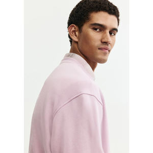 เสื้อฮู้ดดี้ผู้ชายคอลเลคชั่นใหม่ สกรีนโลโก้ได้ตามสั่ง สไตล์สตรีทแวร์ ปักลาย คอกลม ทรงโอเวอร์ไซส์ ผ้าฟลีซ คุณภาพสูง - Product Image 5