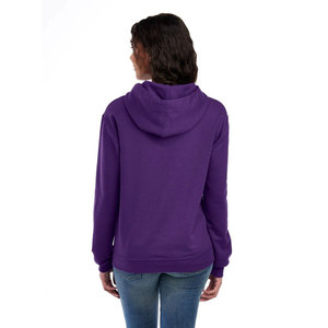 Sudadera con Capucha Premium JERZEES NuBlend Morada, Comparable con Tultex, Felpa Suave con Alto Contenido de Algodón, Inspirada en el Estilo Urbano - Product Image 3