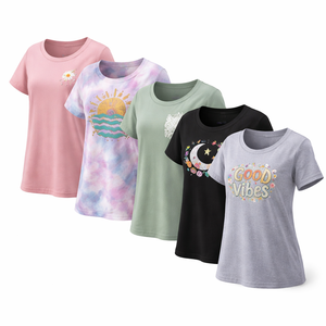Camisetas de Poliéster Personalizadas al por Mayor para Mujer, Pedido al por Mayor - Fabricante OEM Directo de Fábrica - Product Image 3