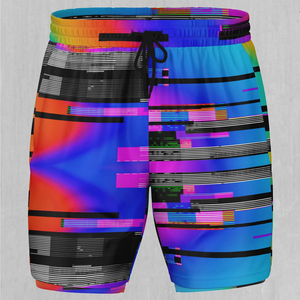 Shorts décontractés pour hommes de haute qualité 100% polyester, impression de logo personnalisée, motif uni, respirant, séchage rapide - Product Image 4