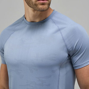 Camiseta Deportiva Personalizada de Verano para Hombre, 180 g/m², Corte Regular, Transpirable, Ecológica, para Entrenamiento y Fitness - Product Image 5