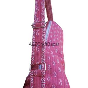 Yoga Bags 100% Cotton Quilted Multifunctional Gym Bag Zipper Travel <b>Luggage</b> Outdoor Sport Casual Eco-Friendly Reusable - Product Image 3
