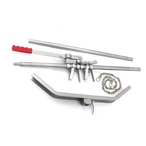 High Strength Veterinary Heavy Duty Dual Ratchet Calf <b>Puller</b> Jack Cattle Birthing <b>Tool</b> Obstetrical Delivery Stainless Instrument - Product Image 5
