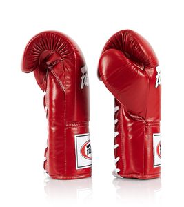 ถุงมือชกมวย Fairtex แบบมืออาชีพ หนัง PU ปรับแต่งได้ ถุงมือคิกบ็อกซิ่งสำหรับฝึกซ้อม มวยไทย - Product Image 2
