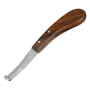 Cuchillo para Pezuñas Reutilizable de Calidad Superior con Hoja de Acero Inoxidable y Mango de Madera para Uso en Establos de Ganado y Caballos - Product Image 2