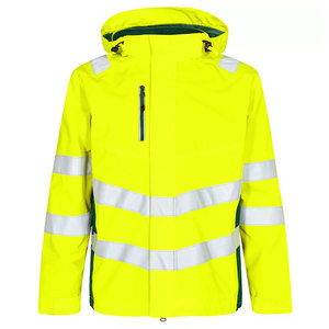 Men Hi Vis Construction Outdoor <b>Workers</b> Protective <b>Jackets</b> High Visibility Reflective Tape Polyester Lining Safety <b>Jackets</b> - Product Image 3
