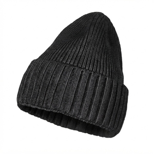 Gorros de Punto para Mujer, Gruesos, Holgados, de Invierno, con Diseño Ribeteado y Dibujado a Mano, para Playa y Viajes - Product Image 2