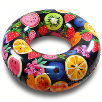 Support de Gobelet Gonflable Personnalisé en PVC Certifié CE pour 1 Personne, Flotteurs Porte-Gobelets pour Utilisation Intérieure/Extérieure, Outil de Piscine Personnalisable en Gros